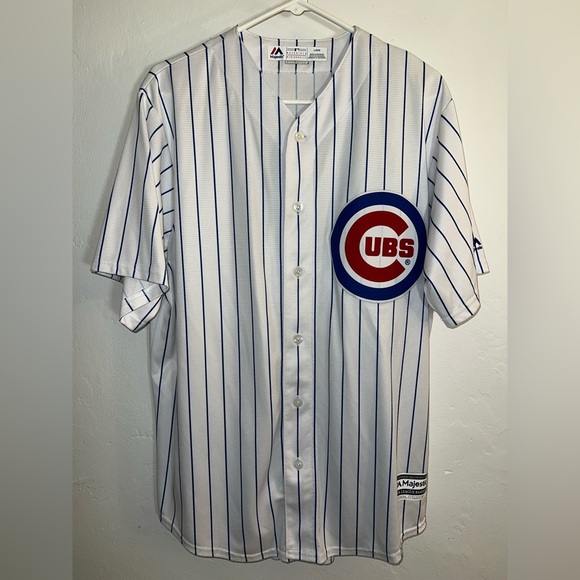 NWoT Chicago Cubs Majestic Official CoolBase Jersey - White